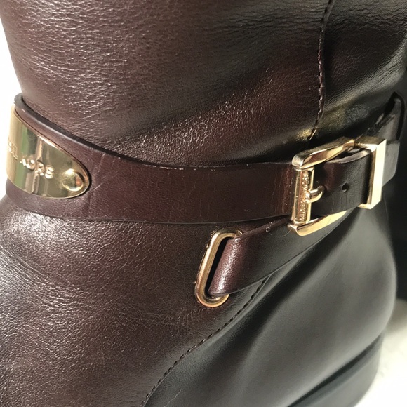 Michael Kors Arley Brown Riding Knee High Equestrian Style Chic Women’s Boots - Picture 7 of 10